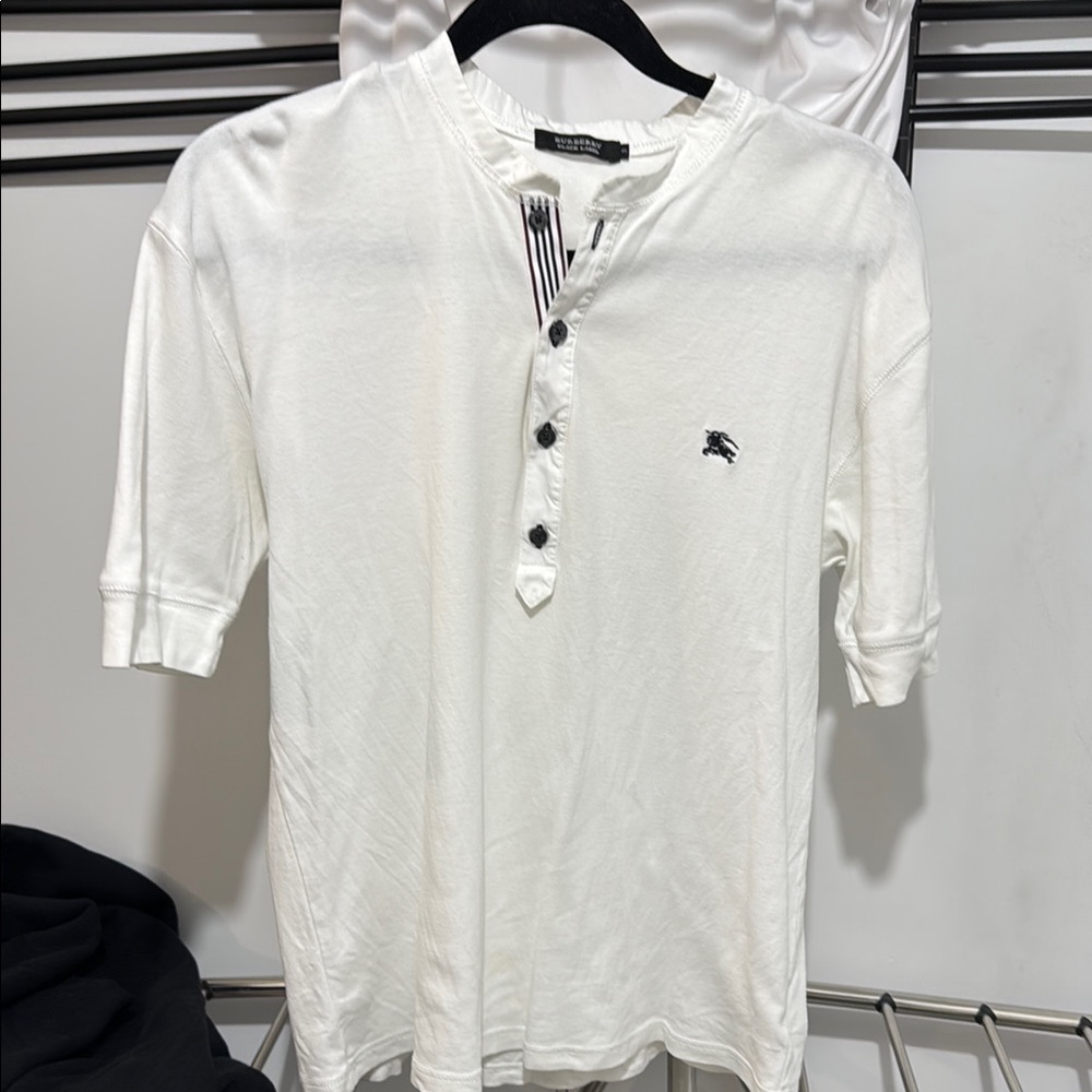 White Button-Up Men’s Shirt